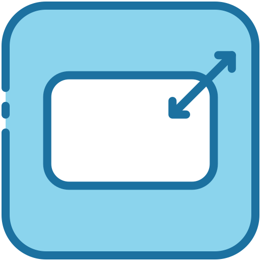 Full screen free icon