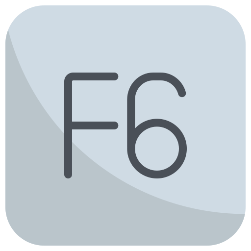 f6 icono gratis