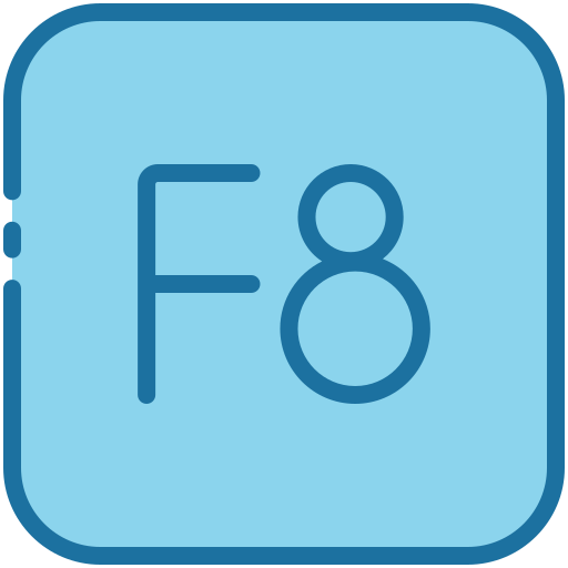 f8 icono gratis