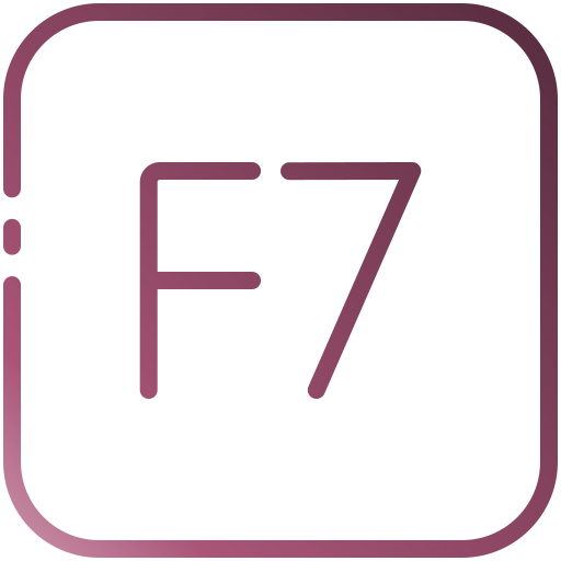 f7 Icône gratuit f7 Icône gratuit
