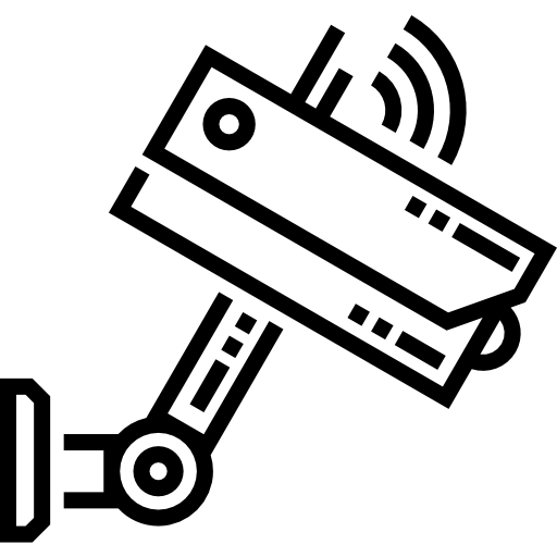 circuito cerrado de televisión icono gratis