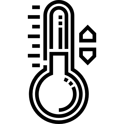 Temperature free icon