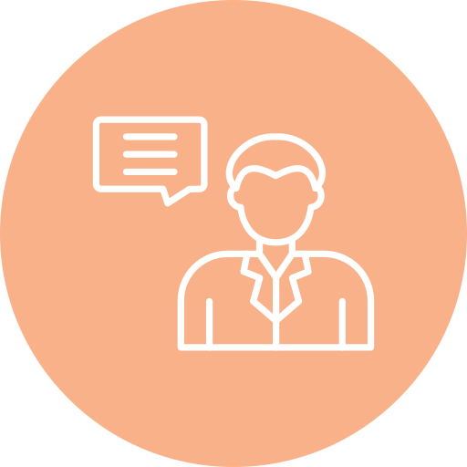 opinión icono gratis