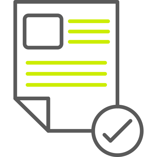 genehmigt kostenlos Icon