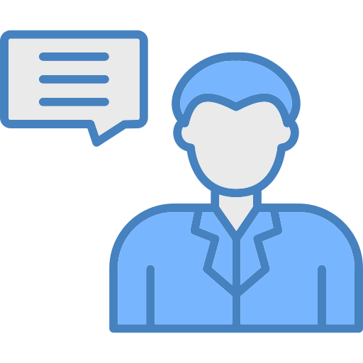 opinión icono gratis