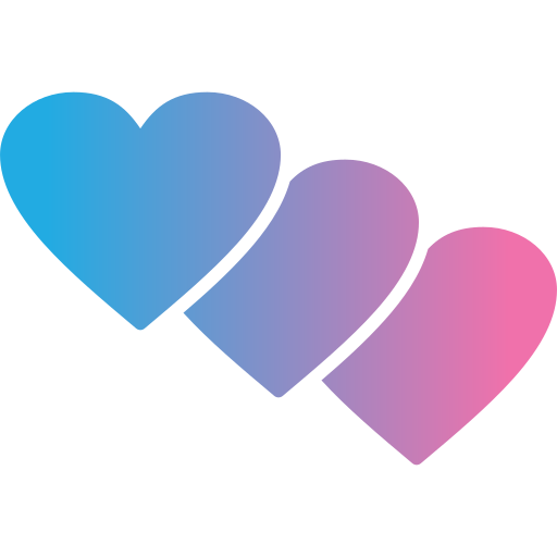 cœurs Icône gratuit