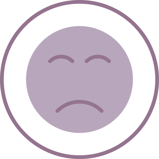 Грустное лицо бесплатно иконка
