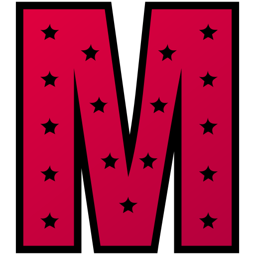 letra m icono gratis