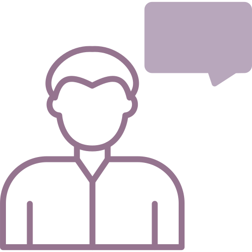 opinión icono gratis