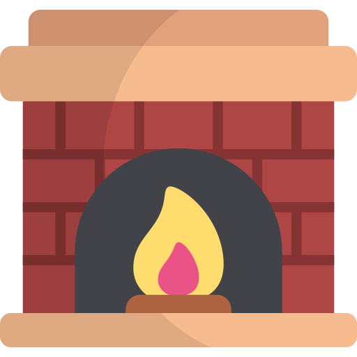 chimenea icono gratis