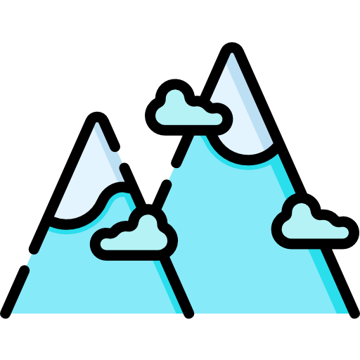 Mountain Special Lineal color icon