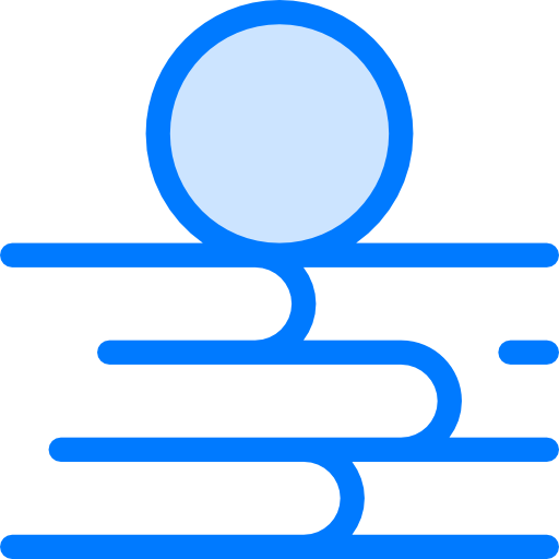 puesta de sol icono gratis