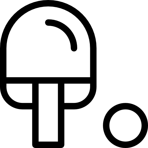 tenis de mesa icono gratis