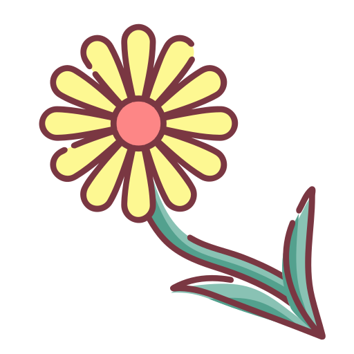 Flower free icon Flower free icon