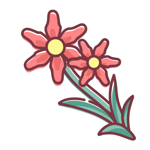 Flower free icon Flower free icon