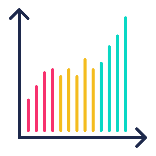 Chart free icon Chart free icon