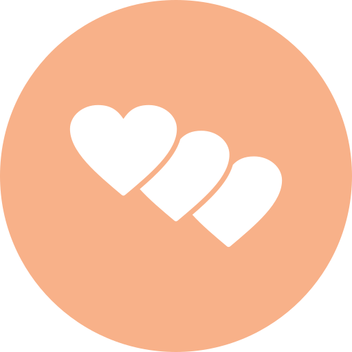 corazones icono gratis