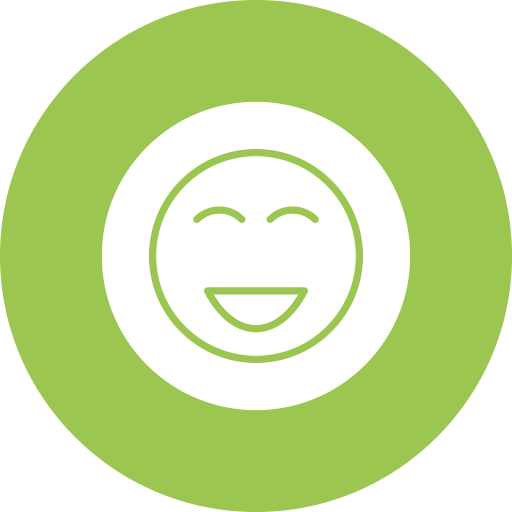 glückliches gesicht kostenlos Icon