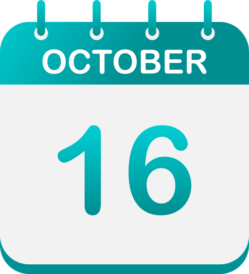 dieciséis icono gratis