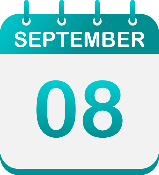 8 de septiembre icono gratis