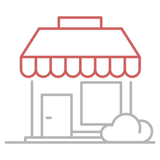 mercado icono gratis