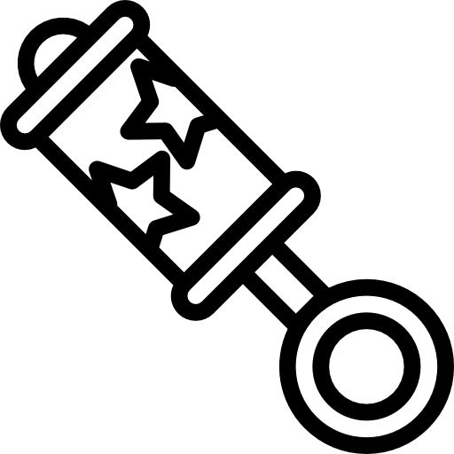 hochet Icône gratuit hochet Icône gratuit