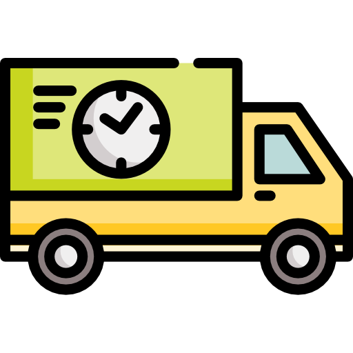 Express delivery - Free transportation icons
