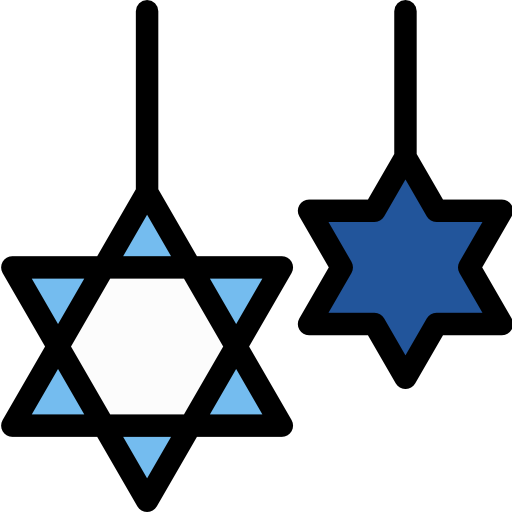 hanukkah icono gratis