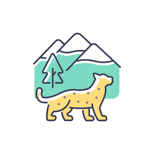 altas áreas alpinas grátis ícone