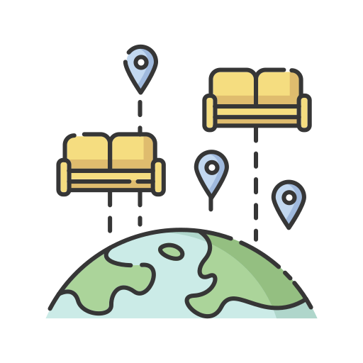 couchsurfing icono gratis