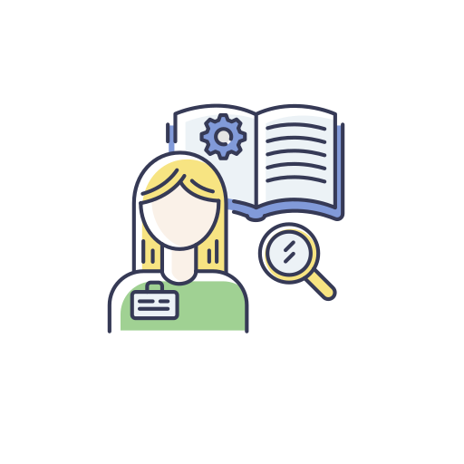 escuela vocacional icono gratis