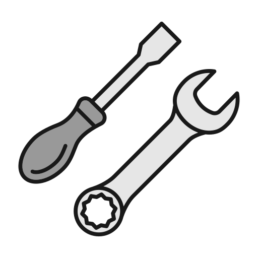 llave inglesa icono gratis