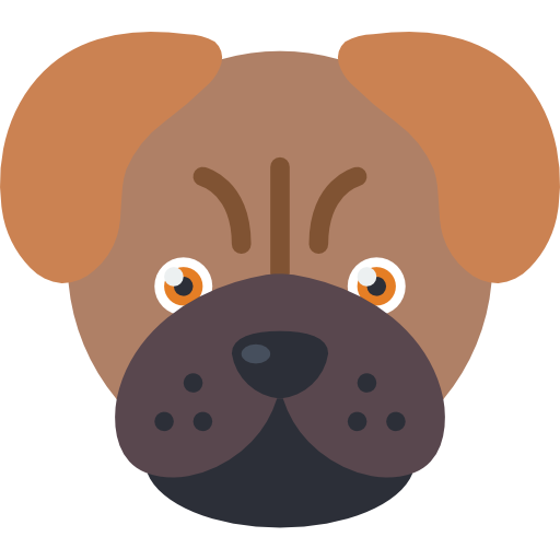 Dog Basic Miscellany Flat icon