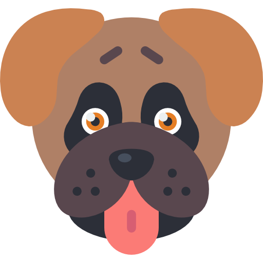 Dog Basic Miscellany Flat icon