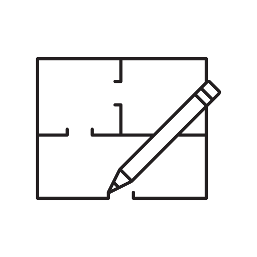 Layout free icon