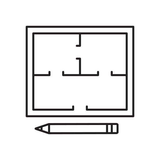 Layout free icon