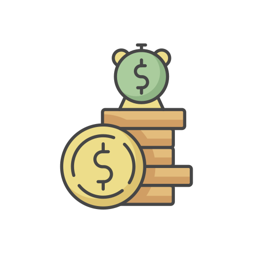 ahorros icono gratis