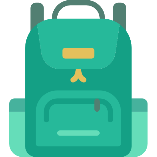 mochila icono gratis