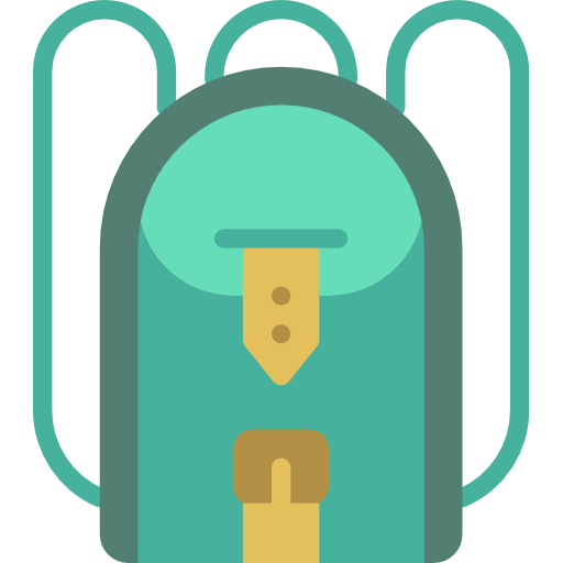 mochila icono gratis