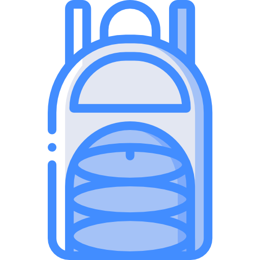 mochila icono gratis