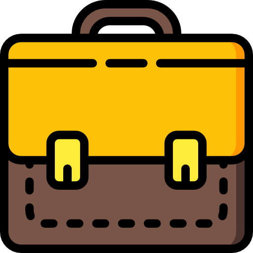 Suitcase Basic Miscellany Lineal Color icon