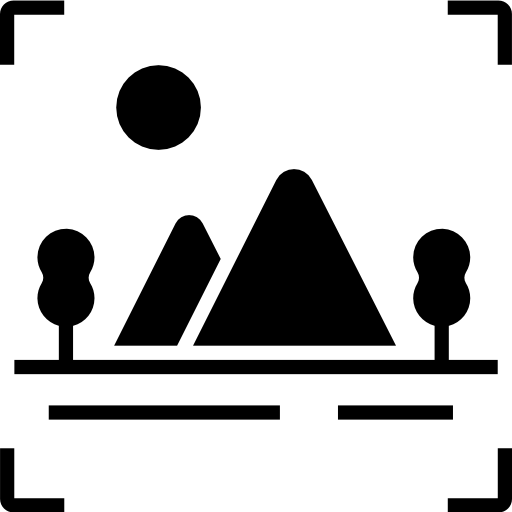 paisaje icono gratis