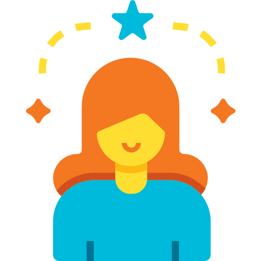 hombre de influencia icono gratis