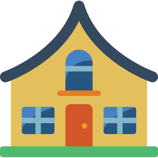 House Basic Miscellany Flat icon