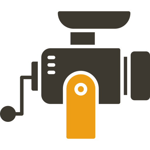 máquina de picar carne icono gratis