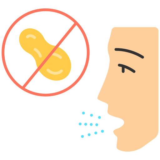 Peanut free icon