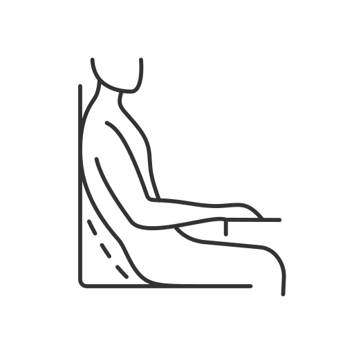 Posture free icon Posture free icon