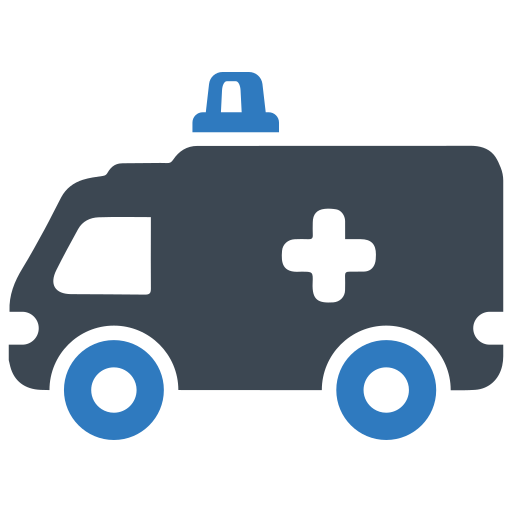Ambulance free icon