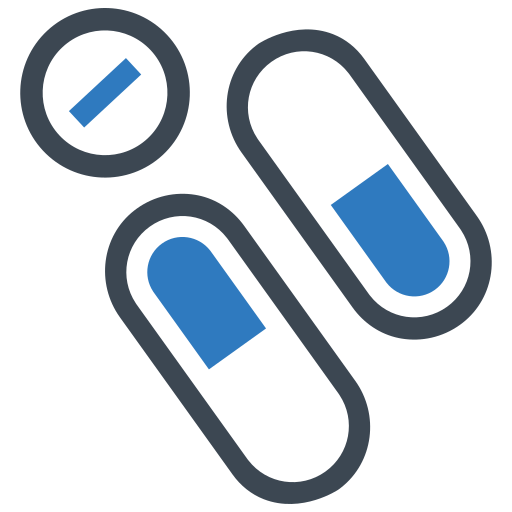 Treatment free icon Treatment free icon