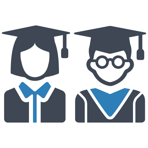 graduación icono gratis